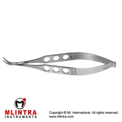 Castroviejo Universal Corneal Scissor Strongly Curved - Blunt Tips Stainless Steel, 11.5 cm - 4 1/2" Castroviejo Universal Corneal Scissor Strongly Curved - Blunt Tips Stainless Steel, 11.5 cm - 4 1/2"